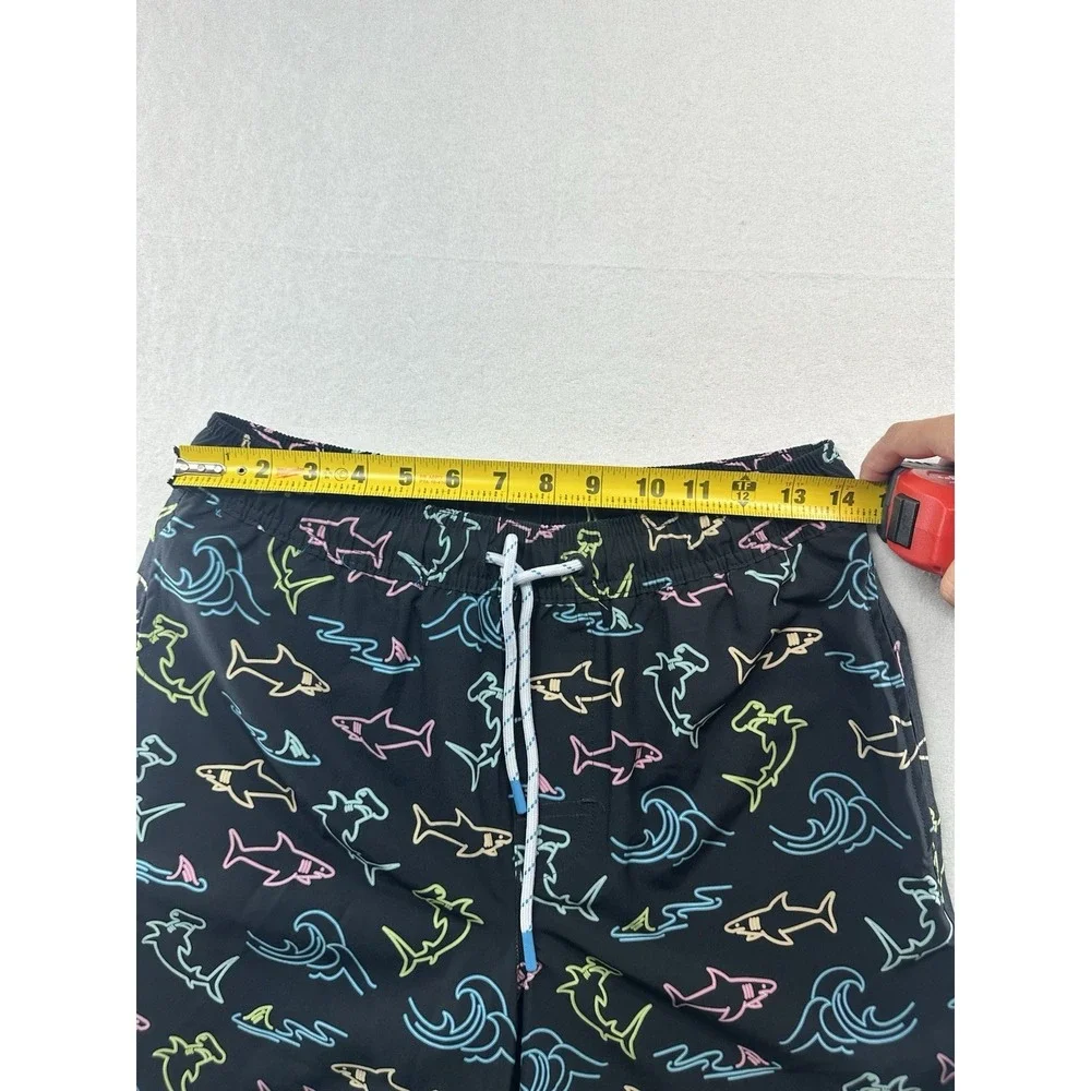 Member's Mark Men's Resort Swim‎ Trunks Small  Dolphin & Alligator Print